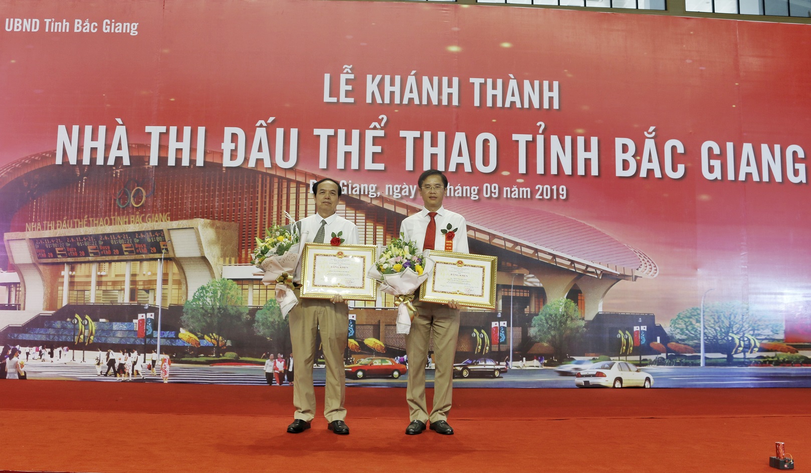 KHÁNH THÀNH NHÀ THI ĐẤU THỂ THAO TỈNH BẮC GIANG